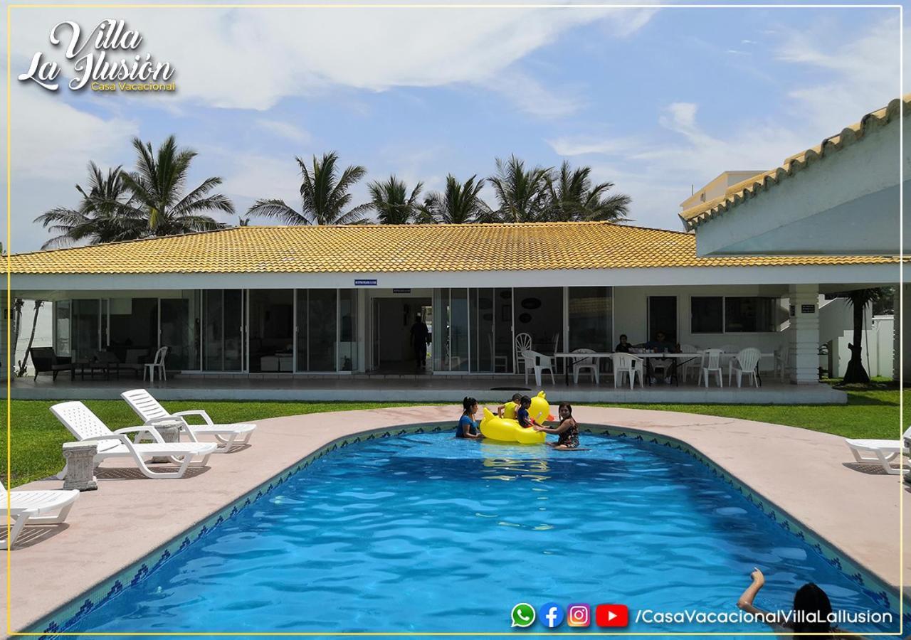 Villa la Ilusión Casa Vacacional Tecolutla Exterior foto