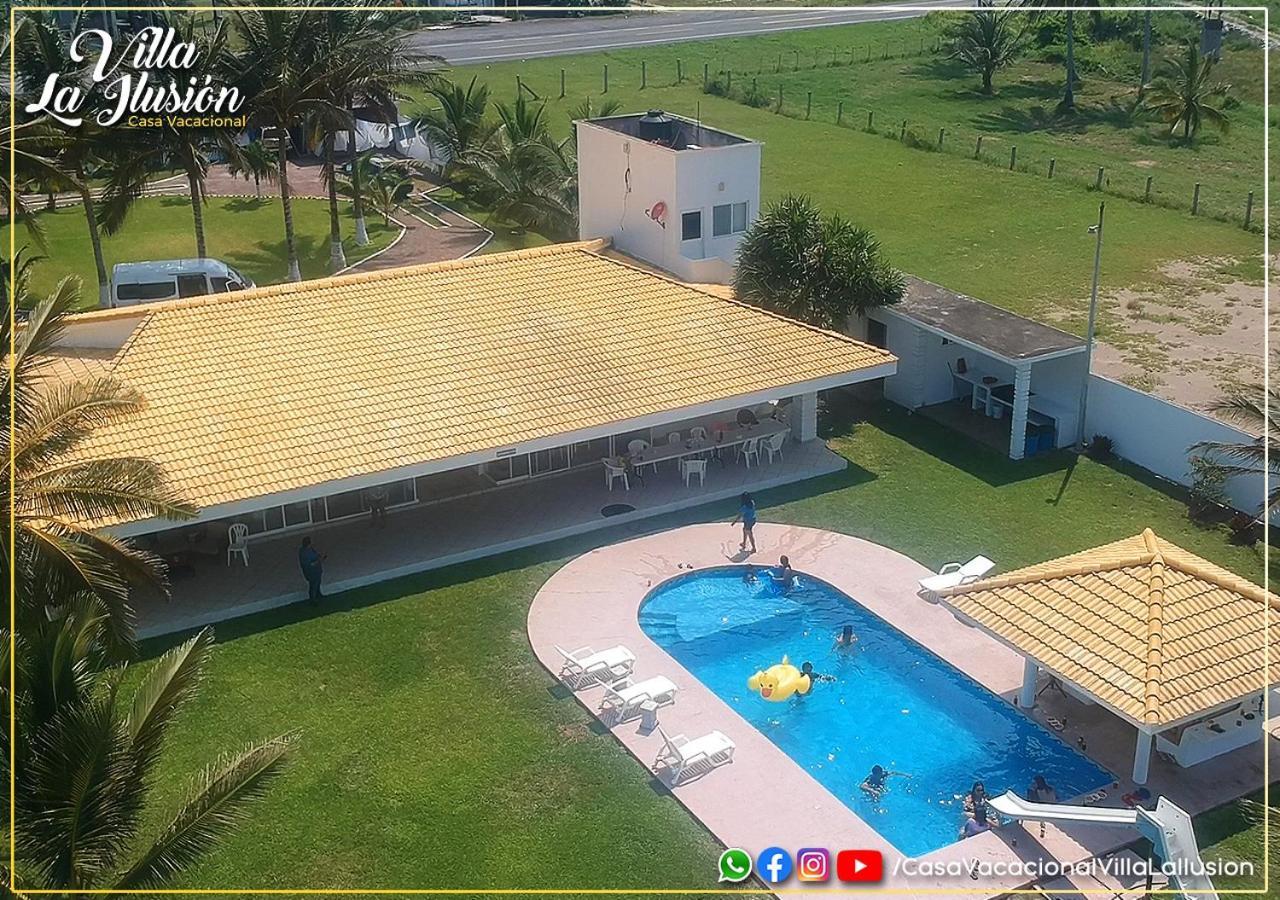 Villa la Ilusión Casa Vacacional Tecolutla Exterior foto